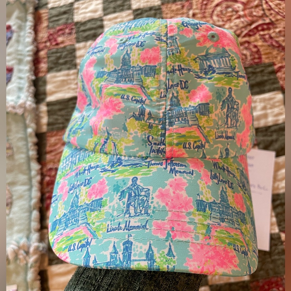 Lilly Pulitzer Run around hat Multi Lily Loves DC